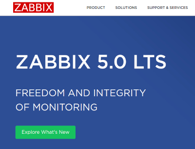 Zabbix dashboard